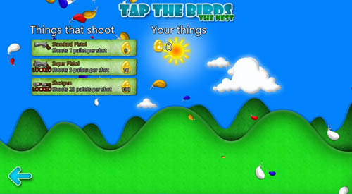 Tap the Birds Arrives on Windows 8